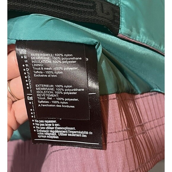 Burton Jacket Women’s Medium White Collection Hot Tottie Dryride Purple Plum - Picture 8 of 11